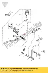 Here you can order the piston set, m/cyl, 19. 05 from Triumph, with part number T2025703: