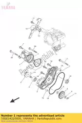 Ici, vous pouvez commander le couvercle, boîtier auprès de Yamaha , avec le numéro de pièce 33SE24220000: