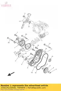 yamaha 33SE24220000 pokrywa, obudowa - Dół