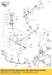 Here you can order the bolt,oil,l=23 zx1400a6f from Kawasaki, with part number 921531419: