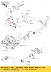 Aqui você pode pedir o spring kx250t7f em Kawasaki , com o número da peça 921450453: