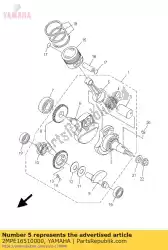 Here you can order the rod, connecting from Yamaha, with part number 2MPE16510000: