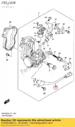 Aqui você pode pedir o sensor assy, ?? Thr em Suzuki , com o número da peça 1358028H11: