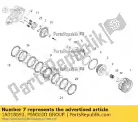 1A018693, Piaggio Group, spring retainer aprilia ksua0 rs 660 abs (apac) tuono 660 (apac) zd4ksa00, zd4kvh, zd4ksg zd4ksue0 zd4xba00 zd4ztpiag 660 2020 2021 2022, New