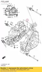 Here you can order the crankcase set from Suzuki, with part number 1130031811: