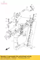 50CF58660000, Yamaha, pier?cie? zabezpieczaj?cy yamaha  mt yzf r 155 300 320 660 2015 2016 2017 2018 2019 2020 2021, Nowy