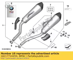 Aquí puede pedir pasador de retención de BMW , con el número de pieza 18217724459: