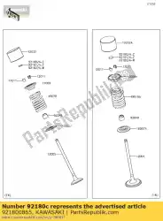 Here you can order the shim,t=1. 375 zx1000nff from Kawasaki, with part number 921800865: