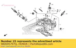 stekker, vonk (dcpr7e) (ngk) van Honda, met onderdeel nummer 980695797Q, bestel je hier online: