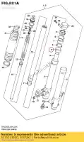 5115213E00, Suzuki, arbusto, guia suzuki dl vstrom  u3 a aue gsxr gsx ue au3 f r750 dl1000 v strom dl650 r600 r600x r750x dl650a drz250 650 1000 750 600 250 , Novo