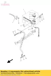 Here you can order the reservoir cap set from Yamaha, with part number 3GMW25852100: