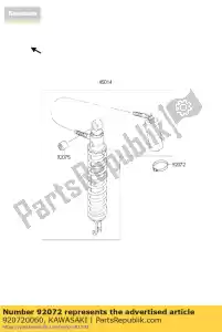 kawasaki 920720060 zespó? kmx125-a17 - Dół