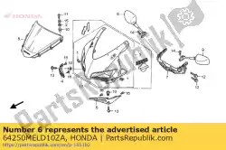 Aquí puede pedir juego de parabrisas (wl) * tipo1 * (tipo1) de Honda , con el número de pieza 64250MELD10ZA: