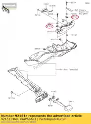 Here you can order the damper,8x18x8. 1 er650ecf from Kawasaki, with part number 921611369: