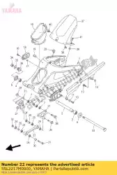 Here you can order the arm 1 from Yamaha, with part number 5SL2217M0000: