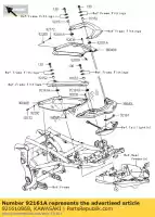 921610868, Kawasaki, amortisseur kle650caf kawasaki kle klz 650 1000 2010 2011 2012 2013 2014, Nouveau