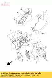 Aquí puede pedir cubierta, lado 1 de Yamaha , con el número de pieza 5NY217110000: