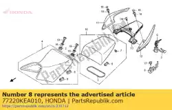 Tutaj możesz zamówić hak, zaczep siedzenia od Honda , z numerem części 77220KEA010: