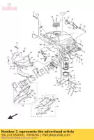 5SL2413B0000, Yamaha, emblema yamaha fz xg xp ybr yzf r 250 500 600 800 1000 2003 2004 2005 2006 2007 2008 2009 2010 2011 2012 2013 2014 2015 2016, Nuovo