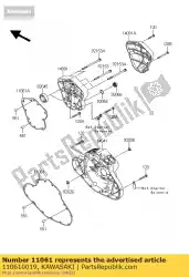 Here you can order the gasket,cam,inside vn2000-a1h from Kawasaki, with part number 110610019: