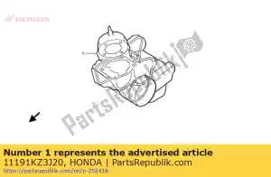 Honda 11191KZ3J20 joint, carter - La partie au fond