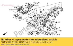 Honda 50159KR3300 film, cadre tuyau supérieur - La partie au fond