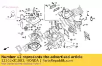 12305KE1003, Honda, fissaggio, pl, thermst honda mtx  rw mtx200rw 200 , Nuovo