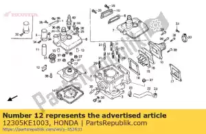 Honda 12305KE1003 fixation, pl, thermst - La partie au fond