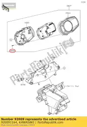 Aquí puede pedir tornillo, roscado, 3x16 ar125-a1 de Kawasaki , con el número de pieza 920091164: