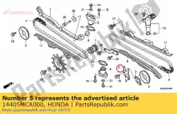 Ici, vous pouvez commander le rotor, impulsion de came auprès de Honda , avec le numéro de pièce 14405MCA000: