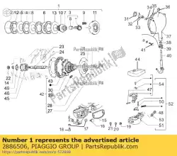 Tutaj możesz zamówić zespó? Sprz? G? A od Piaggio Group , z numerem części 2886506: