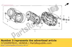 meter, snelheid en tacho van Honda, met onderdeel nummer 37200MFPE41, bestel je hier online: