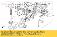 16012KS4003, Honda, naald set, jet honda cn helix spazio  cn250 1 250 , Nieuw