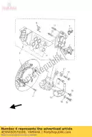 4EWW00570000, Yamaha, conjunto de pistão, compasso de calibre yamaha wr yz yzf 125 250 400 426 1993 1994 1995 1996 1997 1998 1999 2000 2001 2002, Novo