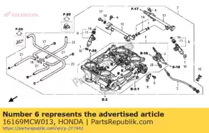 Honda 16169MCW013 zosta?, drut - Dół