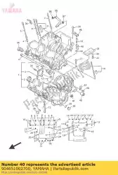 Aquí puede pedir abrazadera de Yamaha , con el número de pieza 904651002700: