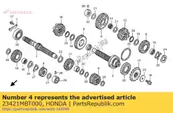 Tutaj możesz zamówić bieg, c-1 od Honda , z numerem części 23421MBT000: