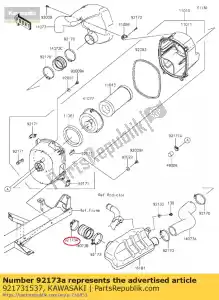 kawasaki 921731537 01 pince - La partie au fond