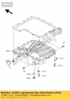 110611167, Kawasaki, gasket,oil pan kawasaki z  j m a r zr7 s c zx10r ninja d e b f l police p zr7s zr750 h z1000 z750 z750s abs z750r 750 1000 , New