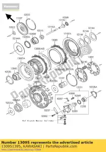 kawasaki 130951395 carter-embrayage-comp vn1500-p1 - La partie au fond