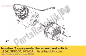 Honda 11641MR8300 copertura, a.c.generator - Il fondo