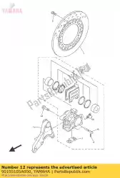 Ici, vous pouvez commander le boulon, à base de rondelle auprès de Yamaha , avec le numéro de pièce 90105105A000: