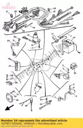 Here you can order the oil level gauge assy from Yamaha, with part number 5GP857200000: