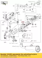 321090021, Kawasaki, greepframe, middenstandaard kawasaki zzr  b d f performance sport a zx1400 c e abs h j zzr1400 ninja zx14r brembo ohlins 1400 , Nieuw