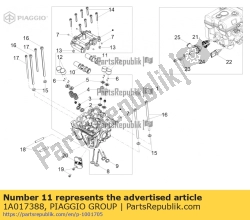 Aprilia 1A017388, Ass a camme aspirazione apr rs 125 21, OEM: Aprilia 1A017388