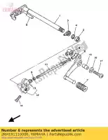 2RH181110000, Yamaha, peda?, zmiana biegów yamaha tzr 125, Nowy