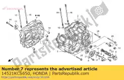 Aquí puede pedir no hay descripción disponible en este momento de Honda , con el número de pieza 14521KCS650: