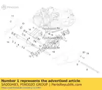 5A000483, Piaggio Group, complete swingarm aan framezijde vespa primavera rp8m66700, rp8m68500, rp8m6692 rp8m66701, rp8m68501, rp8m66920, rp8m66111, rp8m66823,  rp8m82221, rp8m82413, rp8m82211, rp8m8243, zapma1401, rp8m8245, rp8m82121, rp8m82416, rp8m82413 rp8m82222, rp8m82210, rp8m82414, rp8m8242, rp8m8244, rp8, Nieuw