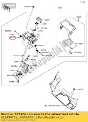 Qui puoi ordinare primavera da Kawasaki , con numero parte 921450728: