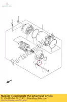 3115018H00, Suzuki, housing assy suzuki gsf gsx 1250 2007 2008 2009 2010 2011 2012 2014 2015 2016, New